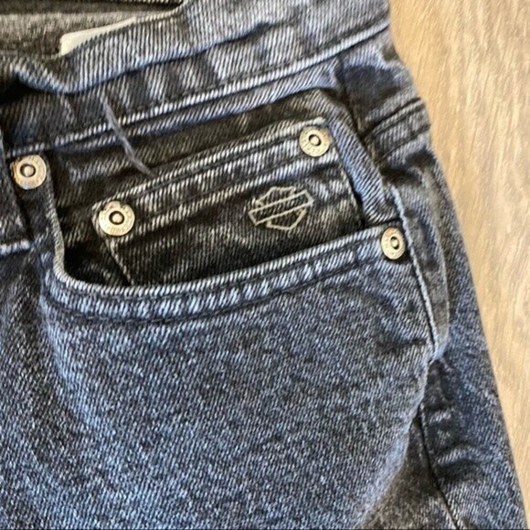 Vintage 90s Harley-Davidson Black Straight Jeans - Picture 6 of 13